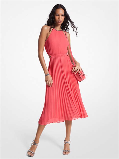 michael kors georgette dress|michael kors dresses outlet.